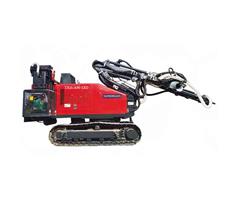 Crawler type of hydraulic drill rig with 360° rotation